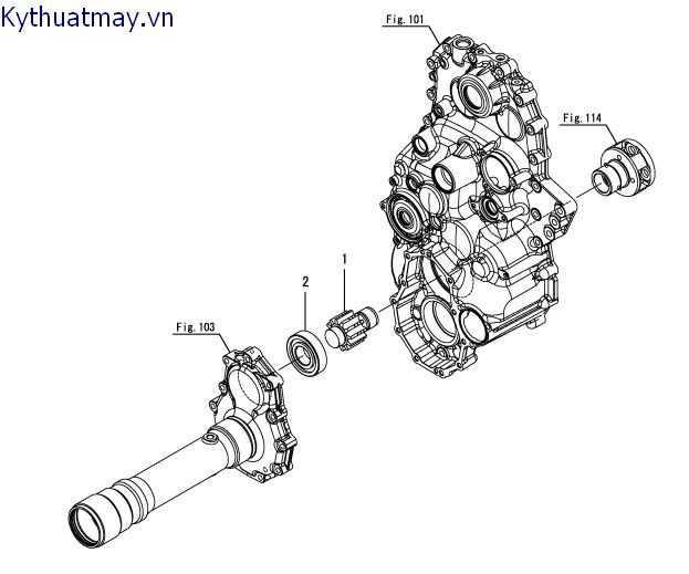 Trục giảm cấp